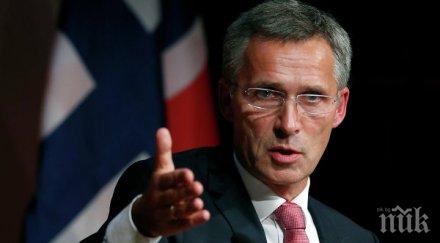 генералният секретар нато заминава скопие