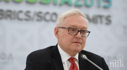 сергей рябков уверен сащ търсят повод засилят натиска иран