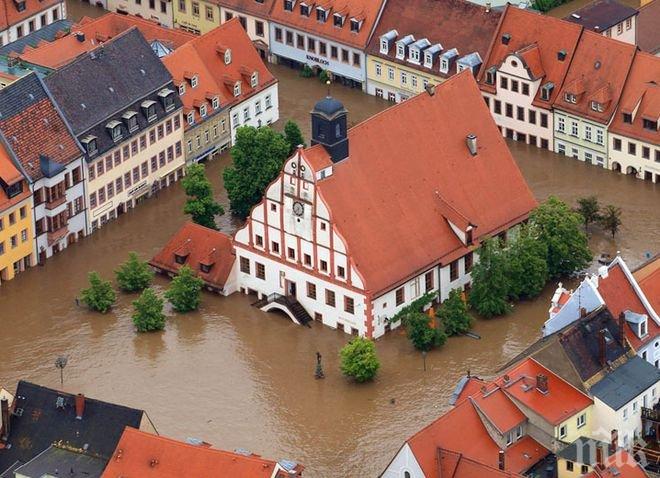 Потоп застрашава Германия