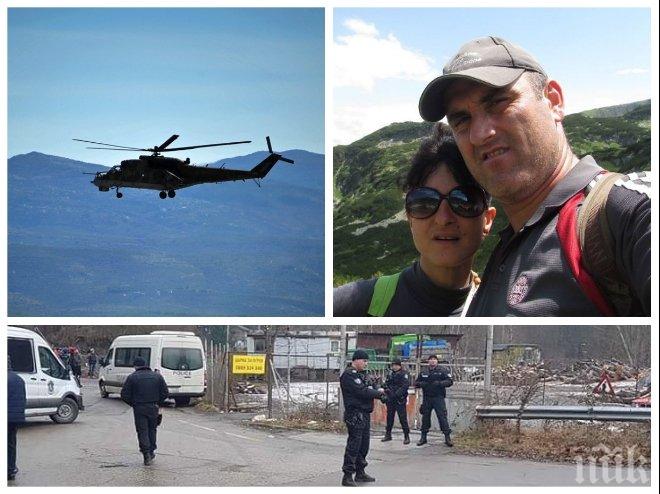 САМО В ПИК! Става страшно край Нови Искър - хеликоптер се включи в издирването на заподозрения за шесторното убийство 