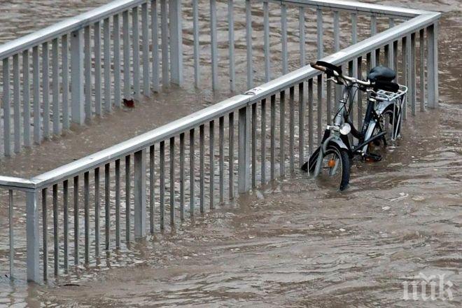 Опасност от наводнение! Река Рейн излезе от коритото си
