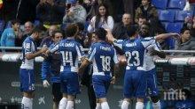 Еспаньол удари като гост Малага с 1:0 в първенството на Испания