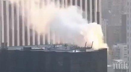 синът доналд тръмп обяви причината пожара trump tower