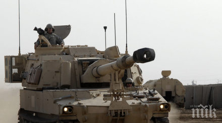 полицията германия спря транспортен конвой американски гаубици