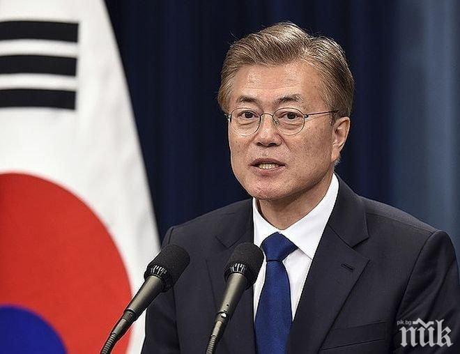 ПРОБИВ! Президентът на Южна Корея изрази готовност да проведе среща с Ким Чен-ун