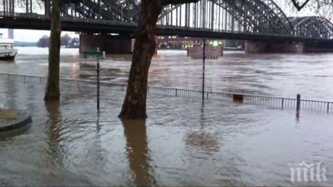 Наводненията в Германия: Отчетено е постепенно спадане на водите на Рейн и Мозел, в ход е подготовка за възобновяване на корабоплаването