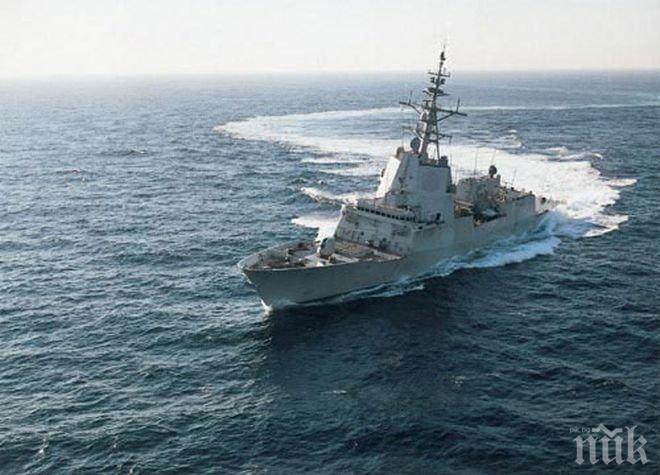 Двама моряци от ирански боен кораб в неизвестност след инцидент в Каспийско море