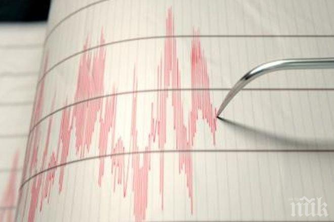 Земетресение с магнитуд 4.7 по Рихтер разлюля Иран