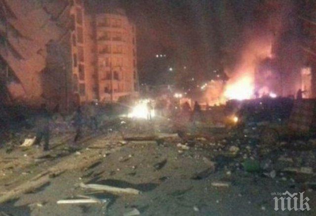 Ислямисти взривиха 30 чеченци в Идлиб