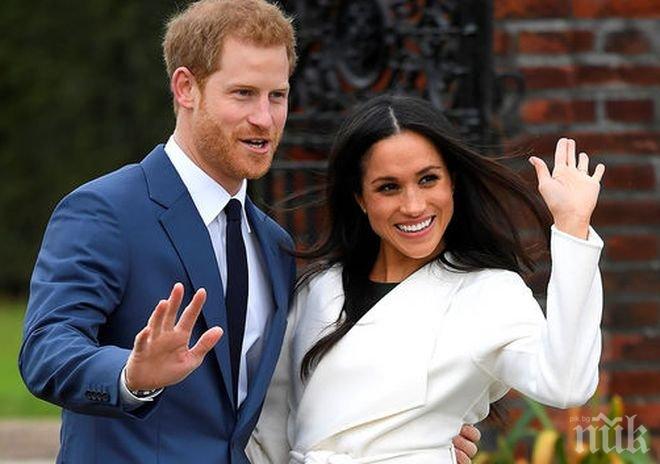 ФУРОР! Истерия край Лондон заради принц Хари и годеницата му