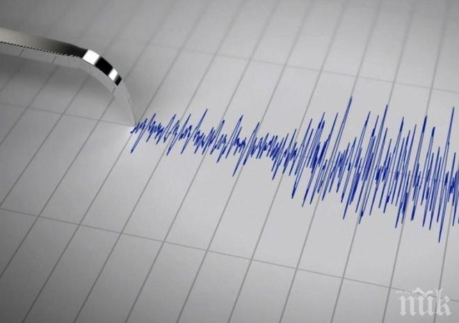 Земетресение с магнитуд 5.1 по Рихтер разлюля крайбрежието на Еквадор