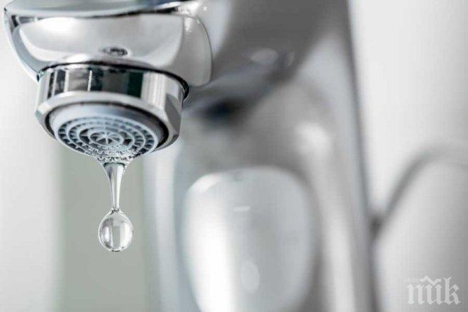 Спират водата на 6 места в София
