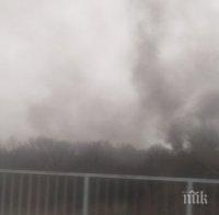 Голям пожар лумна в Бургас