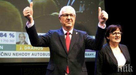 иржи драхош опасява руско влияние чешките президентски избори