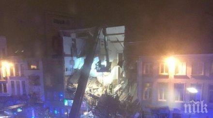 ранените срутването жилищна сграда антверпен достигнаха души