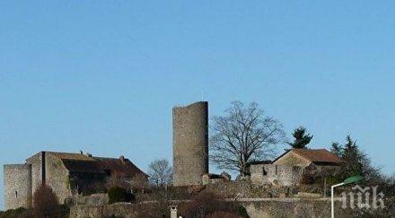 замъкът франция където умрял ричард лъвското сърце обявен продан