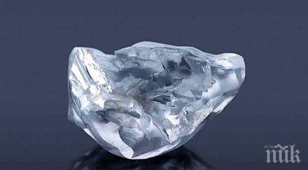 съкровище откриха 910 каратов диамант