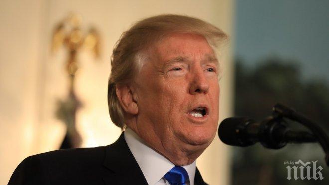 Тръмп загатна, че не е използвал определението клоаки за държавите, от които САЩ приемат мигранти