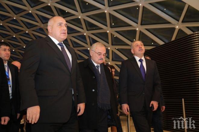 ОФИЦИАЛНО! Премиерът Борисов откри първата директна линия Баку-София - летим само за 29 евро (ВИДЕО)