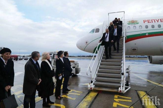 Премиерът Борисов пристигна в Страсбург 