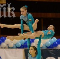 Българските акробати спечелиха 12 медала в 