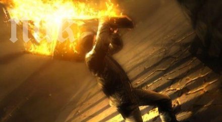 раздават одеяла живи факли