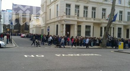 821 българи гласуваха чужбина