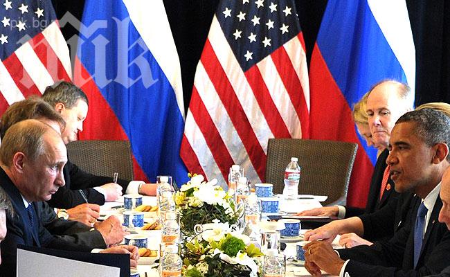 Конфликтът около Сирия сдобрява Путин и Обама 