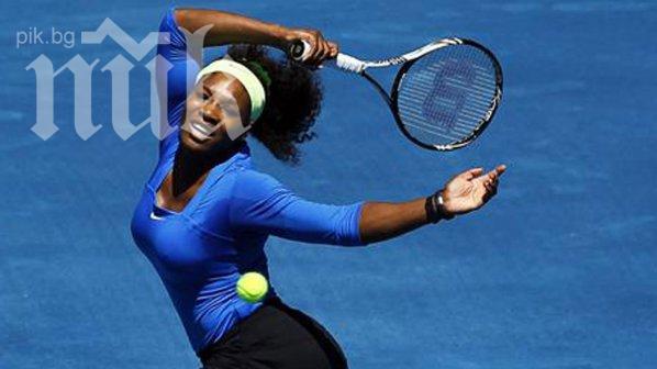 Серина Уилямс загуби сет на нула, но е на полуфинал в Мадрид