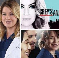 Признание! Звезда от сериала  „Анатомията на Грей“ ще получава по над половин милион долара за участие във всеки епизод от новите два сезона на филма