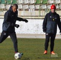 Само четирима от ЦСКА-София тренират в Сандански