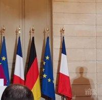 Ето какво обсъдиха в Париж Макрон и Меркел