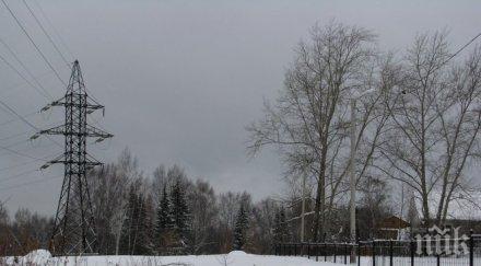 бурният вятър скъса електропроводи ловешко