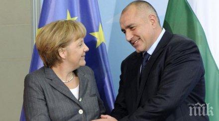 ангела меркел пристига посещение софия