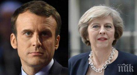 великобритания франция обявиха против вдигането санкциите русия