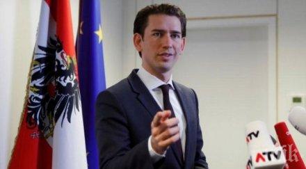 канцлерът австрия подкрепи идеята поетапно снемане санкциите русия прогрес прилагането минските споразумения