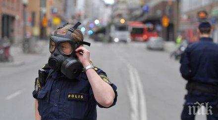 силен взрив полицейски участък малмьо пострадали