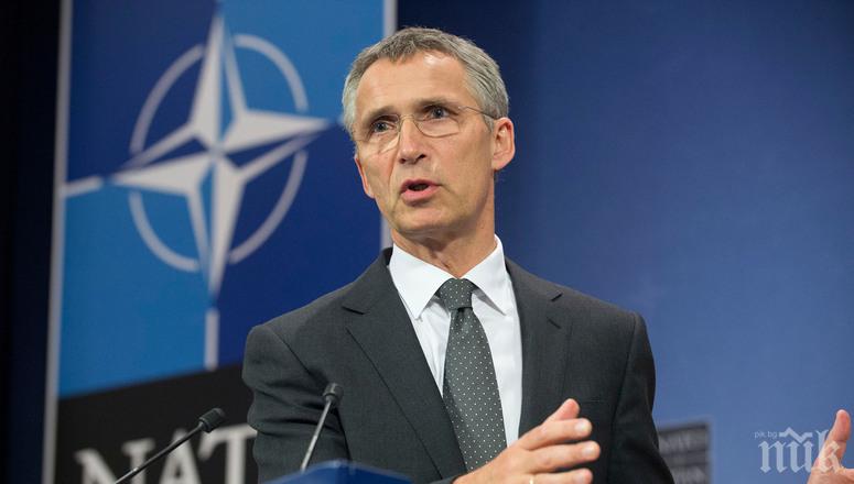 Генералният секретар на НАТО пристигна в Македония, за да обсъди кандидатурата й за членство