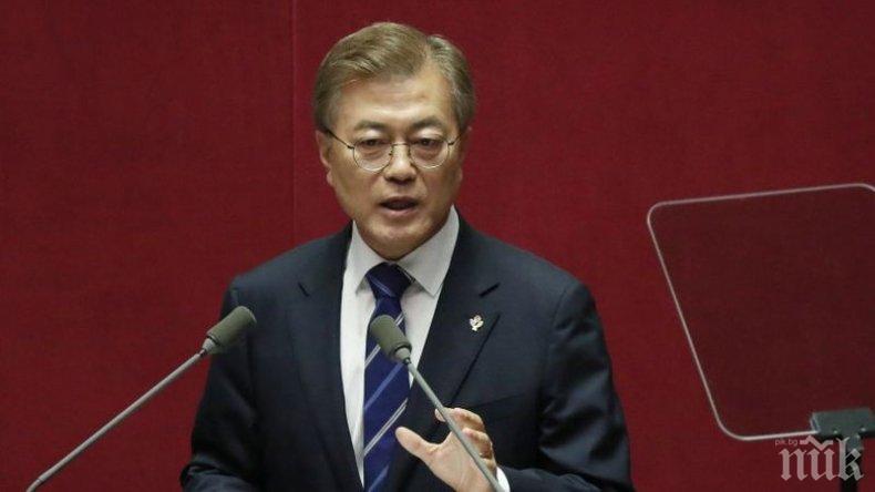 Президентът на Южна Корея може да посети Япония по време на Олимпиадата
