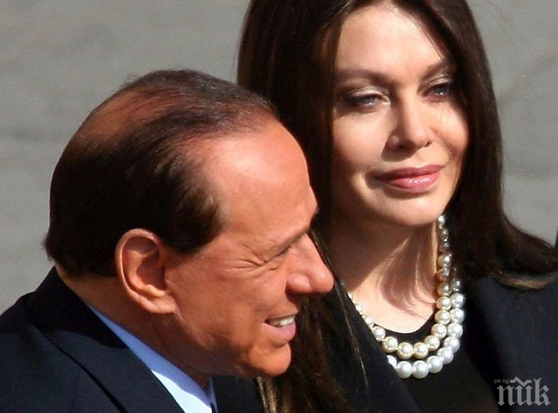 Бившата сеньора Берлускони се бори за издръжката си 1,4 милиона евро месечно