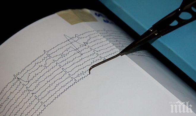 Трус! Земетресение с магнитуд 4.8 по Рихтер бе регистрирано край бреговете на Камчатка