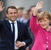 Меркел и Макрон готови да подновят Елисейския договор