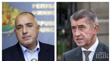 извънредно пик бойко борисов първи думи важната среща чешкия премиер бабиш обновена