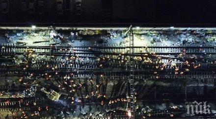 нечовешко китайци построиха възел девет часа снимки