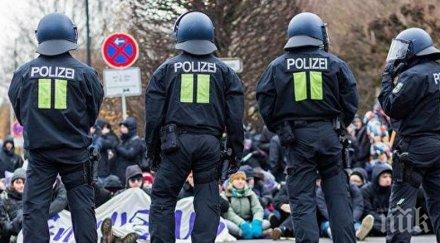 екшън летището хановер полицията предотвратила масов бой кюрди турци