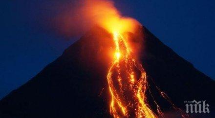 вулканът майон филипините изригна