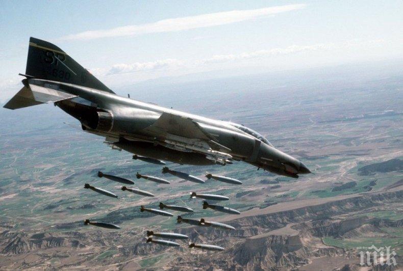 Въздушните удари на САЩ са ликвидирали 150 терористи от „Ислямска държава“ в Сирия