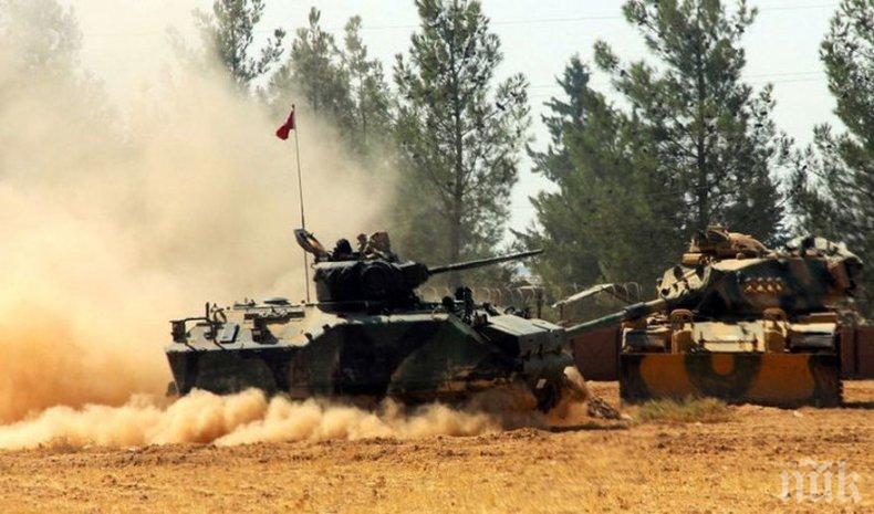 Маслиновата клонка на Реджеп Тайип Ердоган вкара турски танкове в сирийския Африн