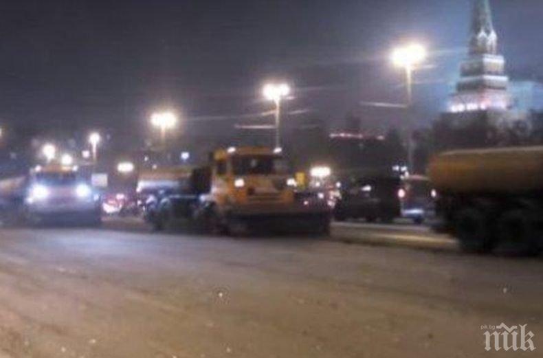 Над 140 машини са се включили в почистването на столицата през нощта