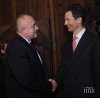 Борисов се срещна с принц-престолонаследника на Лихтенщайн (СНИМКИ/ВИДЕО)